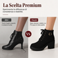 🔥SCONTO DEL 50%! 🥾Stivaletti da donna con tacco grosso e plateau