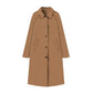 ⏰ Ultimo Giorno di Saldi – SCONTO 50% ✨Trench lungo monopetto da donna