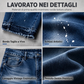 ⏰ Ultimo Giorno di Saldi – SCONTO 50% ✨Jeans di jeans strappati con macchie di vernice stile street urbano da uomo