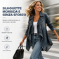 🔥SCONTO DEL 50%! 👚Trench di jeans da donna aperto sul davanti