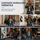 🔥SCONTO DEL 50%! 👚Trench di jeans da donna aperto sul davanti