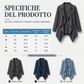 🔥SCONTO DEL 50%! 👚Trench di jeans da donna aperto sul davanti