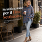 🔥SCONTO DEL 50%! 👚Maglione lavorato a maglia con cappuccio a quadri retrò da donna