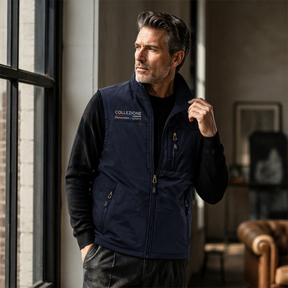 🔥SCONTO DEL 50%! 🎉Gilet caldo reversibile da uomo per attività all'aperto