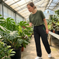 Women's Vintage Cargo Pants with Pockets