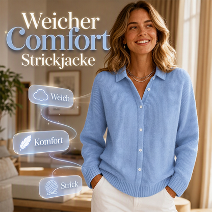 🧶 Sconto del 50% | Più struttura per un look quotidiano curato – Cardigan in maglia da donna