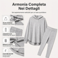 🔥SCONTO DEL 50%! 👚Completo da donna con felpa con cappuccio in maglia a coste e pantaloni