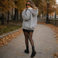 Giacca con cappuccio calda da donna per l'inverno