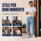 👖 Pantaloni di jeans da uomo dritti e larghi: stile casual e massima libertà di movimento