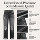 Jeans strappati effetto vintage da donna