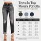 Jeans strappati effetto vintage da donna