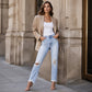 Jeans strappati effetto vintage da donna