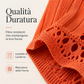 Maglione da donna in maglia uncinetto con scavi