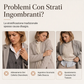 Maglione a maglia finta due pezzi da donna
