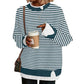 Maglione a maglia finta due pezzi da donna