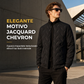 Cappotto imbottito da uomo con rivestimento in pile per l'inverno