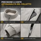 Cappotto imbottito da uomo con rivestimento in pile per l'inverno