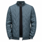 Cappotto imbottito da uomo con rivestimento in pile per l'inverno