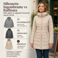 🔥SCONTO DEL 50%! 👚Cappuccio invernale da donna isolato