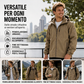 Giacca impermeabile e antivento versatile da uomo