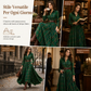 ✨ Eleganza di ispirazione francese | Abito da donna a quadri con vita arricciata e gonna plissettata a linea A