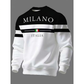⏰ Ultimo Giorno di Saldi – SCONTO 50% ✨Felpa da uomo con stampa Milano Italia