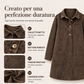 Abito in denim da donna con maniche lunghe e colletto a revers