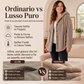 ⏰ Ultimo Giorno di Saldi – SCONTO 50% ✨Giacca di peluche con cappuccio da donna, vestibilità ampia