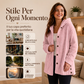 ⏰ Ultimo Giorno di Saldi – SCONTO 50% ✨Giacca di peluche con cappuccio da donna, vestibilità ampia