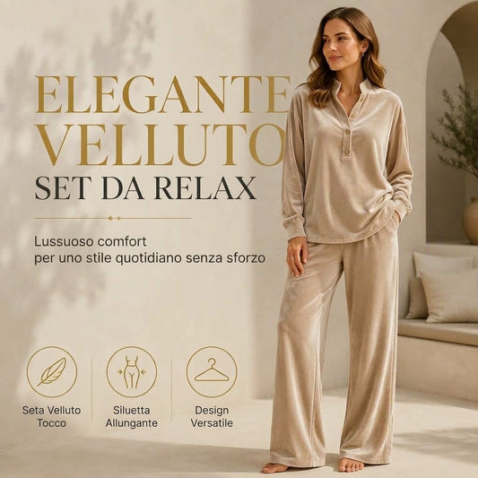 ⏰ Ultimo Giorno di Saldi – SCONTO 50% ✨Completo da donna: camicia a maniche lunghe con bottoni e pantaloni a gamba larga