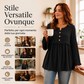 🔥SCONTO DEL 50%! 👚Top da donna bohémien con frange e maniche a campana