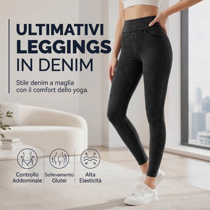 Jeans da donna snellenti a vita alta