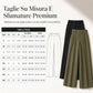 👖 Vita sartoriale, drappeggio valorizzante | Pantaloni a gamba larga a vita alta da donna