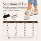 Scarpe piatte da donna con punta quadrata, tessuto a maglia e fiocco