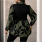 ⏰ Ultimo Giorno di Saldi – SCONTO 50% ✨Camicia stampata elegante da donna finta a 2 pezzi