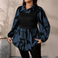 ⏰ Ultimo Giorno di Saldi – SCONTO 50% ✨Camicia stampata elegante da donna finta a 2 pezzi