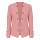 🔥SCONTO DEL 50%! 👚Blazer da donna aderente con colletto alto