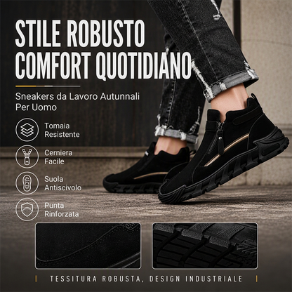 ⏰ Ultimo Giorno di Saldi – SCONTO 50% ✨Scarpe casual da esterno a collo medio per uomo