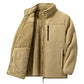 Giacca unisex in pile pesante con zip completa