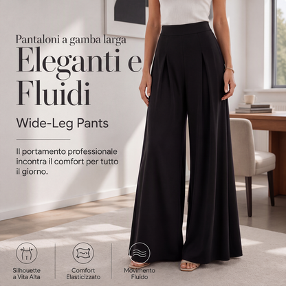 🔥SCONTO DEL 50%! 👖Pantaloni da donna ampi a vita alta e fluttuanti