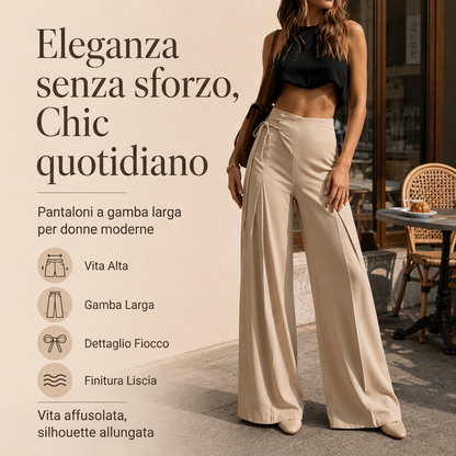 ⏰ Ultimo Giorno di Saldi – SCONTO 50% ✨Pantaloni casual da donna a vita alta e gamba larga