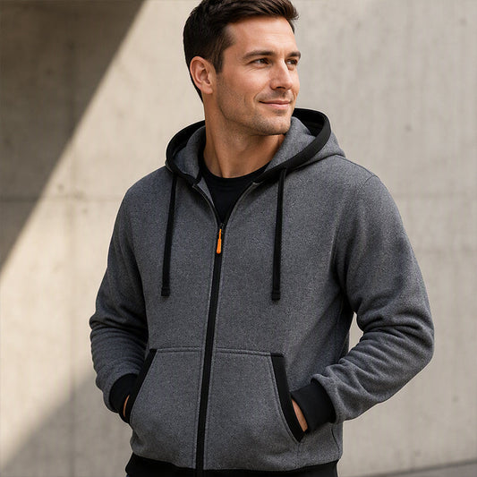 ⏰ Ultimo Giorno di Saldi – SCONTO 50% ✨Giacca con cappuccio e zip, calda