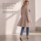 ⏰ Ultimo Giorno di Saldi – SCONTO 50% ✨Cappotto elegante da donna con colletto a revers e vestibilità slim