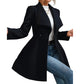 ⏰ Ultimo Giorno di Saldi – SCONTO 50% ✨Cappotto elegante da donna con colletto a revers e vestibilità slim