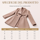 ⏰ Ultimo Giorno di Saldi – SCONTO 50% ✨Cappotto elegante da donna con colletto a revers e vestibilità slim