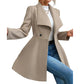 ⏰ Ultimo Giorno di Saldi – SCONTO 50% ✨Cappotto elegante da donna con colletto a revers e vestibilità slim