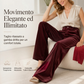 ⏰ Ultimo Giorno di Saldi – SCONTO 50% ✨Pantaloni Casual da Donna a Vita Alta, Gamba Larga e Drappeggio Morbido