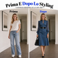 🔥SCONTO DEL 50%! 👚Abito di jeans snellente da donna