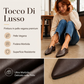 🔥SCONTO DEL 50%! 👠Scarpe basse da donna eleganti con punta a fiaschetto e taglio a V