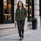 ⏰ Ultimo Giorno di Saldi – SCONTO 50% ✨Maglione Pullover da Donna con Zip Quarto